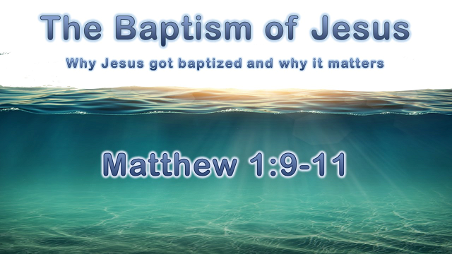 The Baptism of Jesus