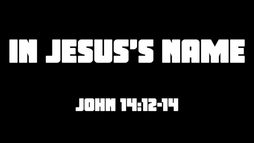 In Jesus's Name